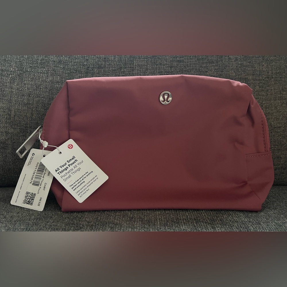 Lululemon Burgundy Pouch